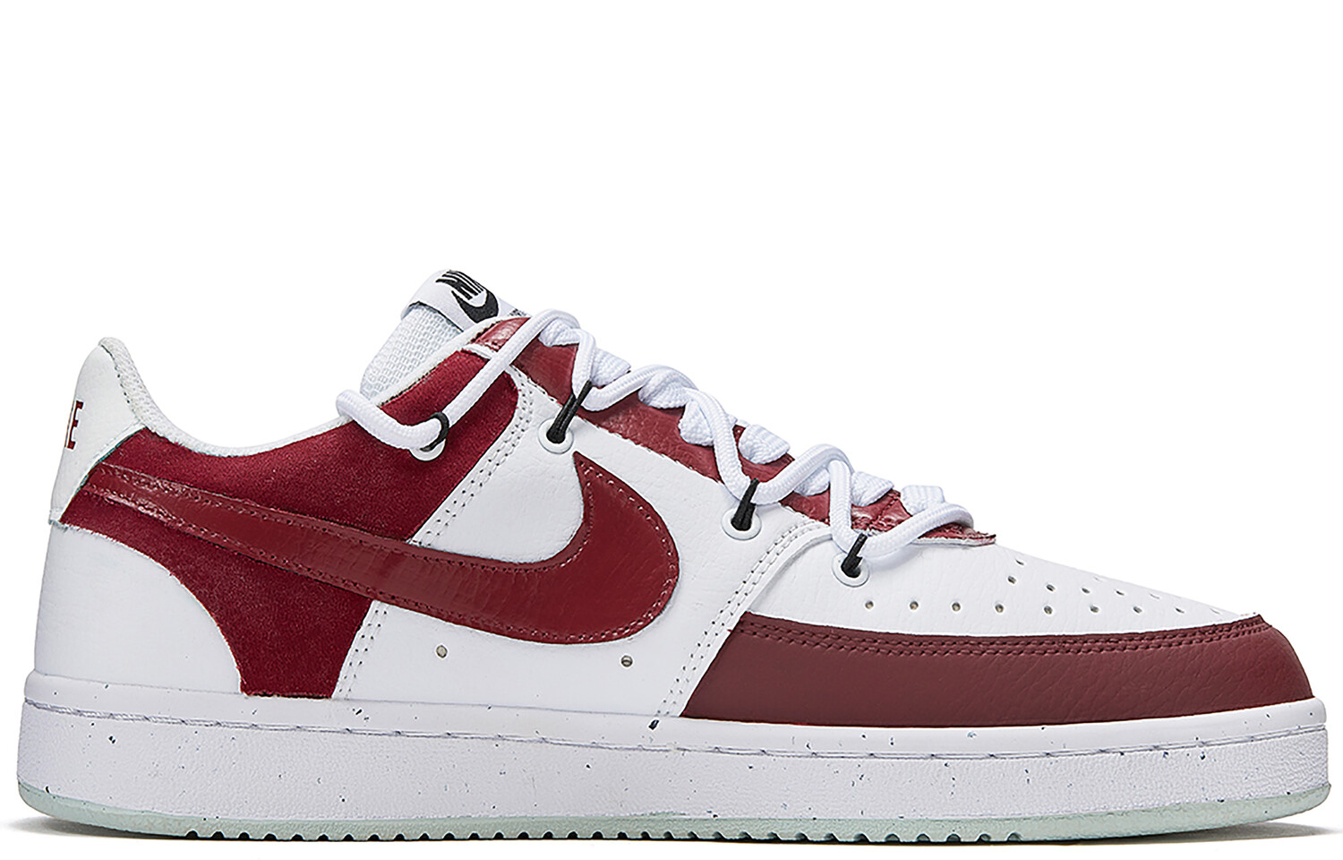 

Кроссовки для скейтбординга Dunk мужские низкие красный/белый Nike
