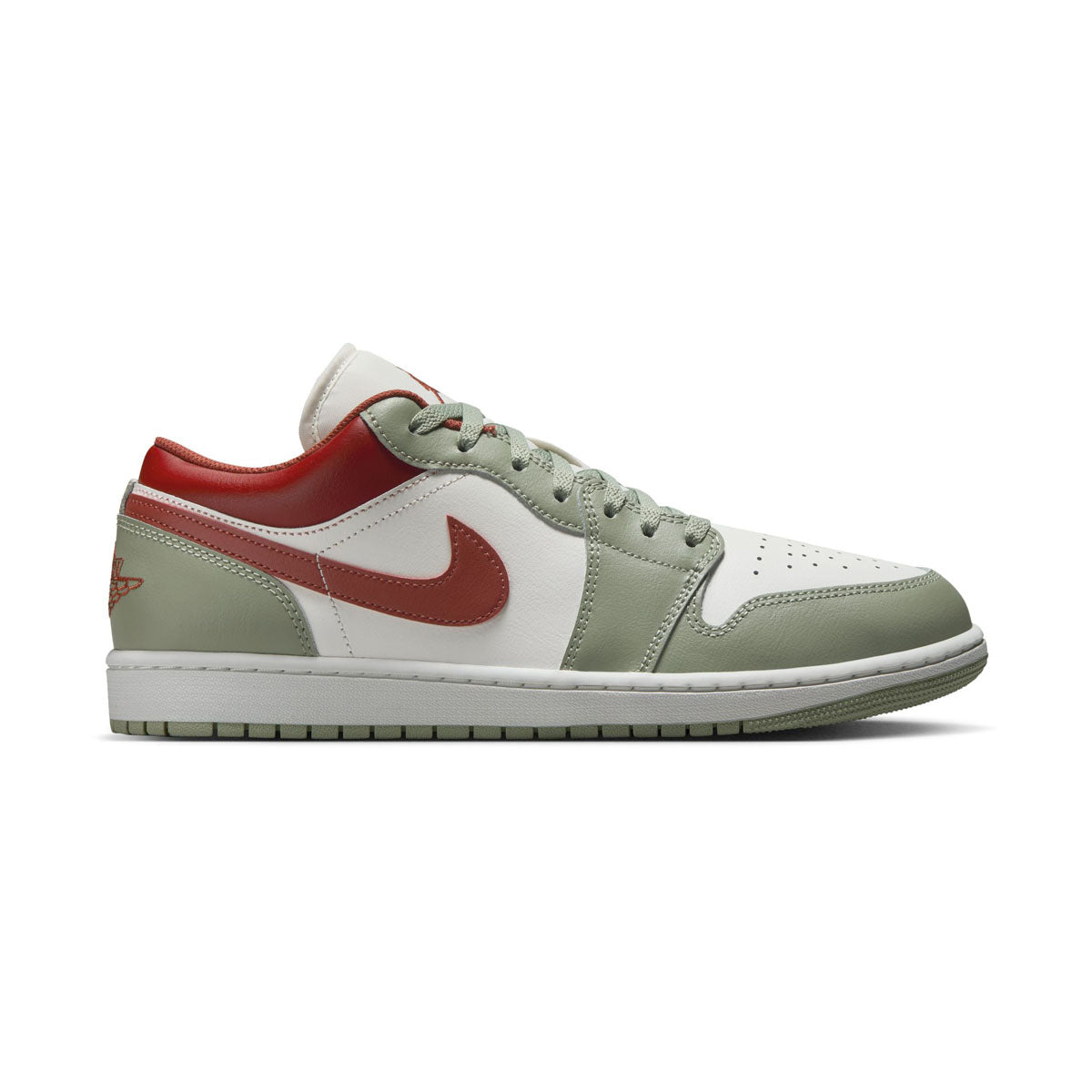 

Мужские кроссовки Air Jordan 1 Low_Sail/Jade Horizon-Summit белый Jordan, белый