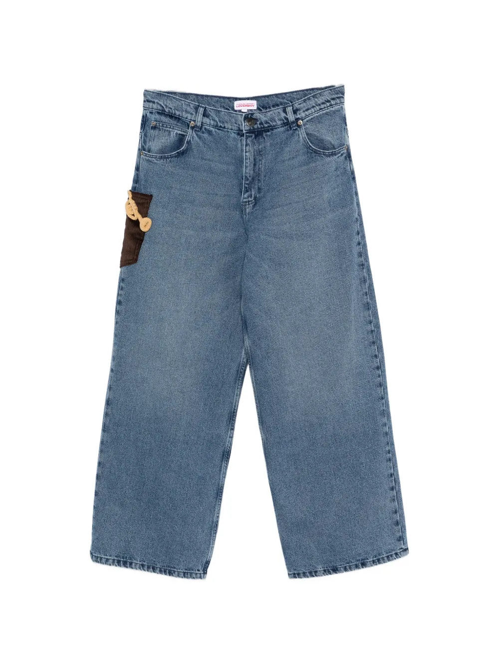 

Джинсы клеш с крючком Charles Jeffrey Loverboy, синий