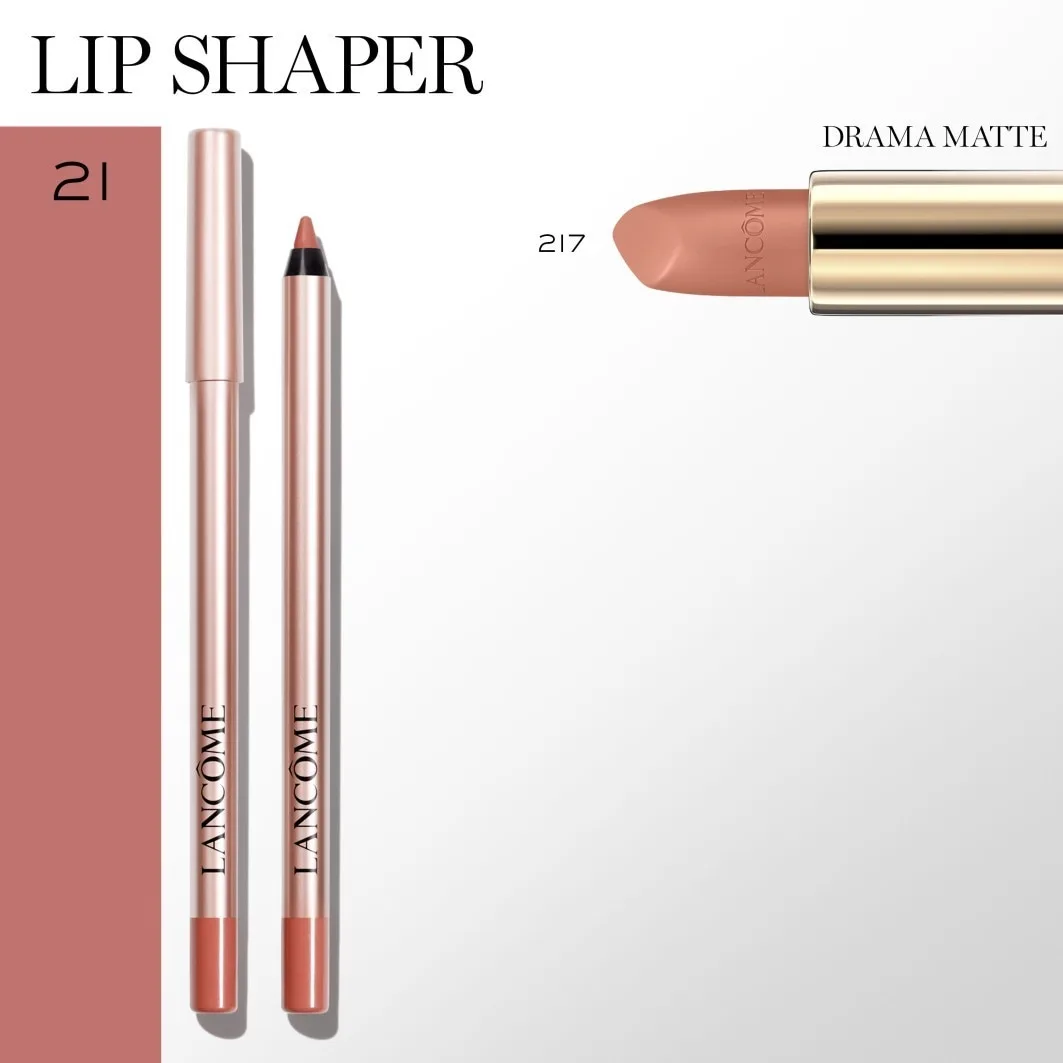 Lipliner lip idôle lip shaper Lancome, 21 - shade-throwing beige, 1,2 гр — фото 3