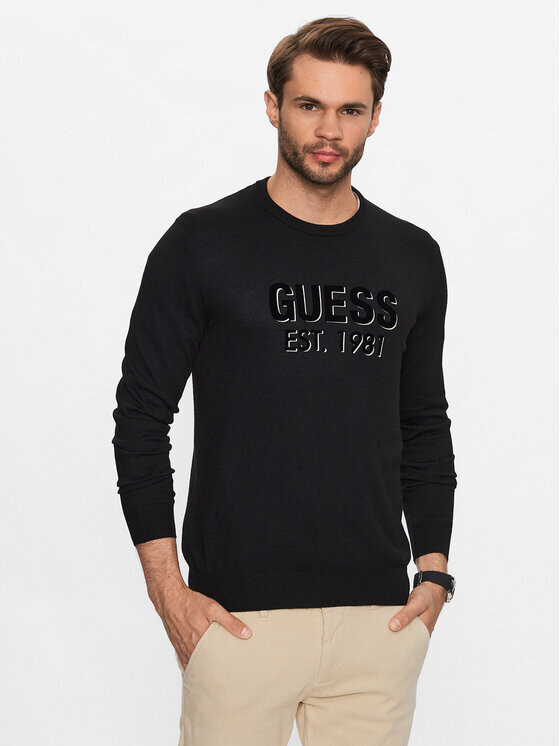 

Свитер обычного кроя Guess, черный