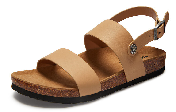 Пляжные сандалии женские абрикосовые Minnetonka, цвет Apricot — фото 3
