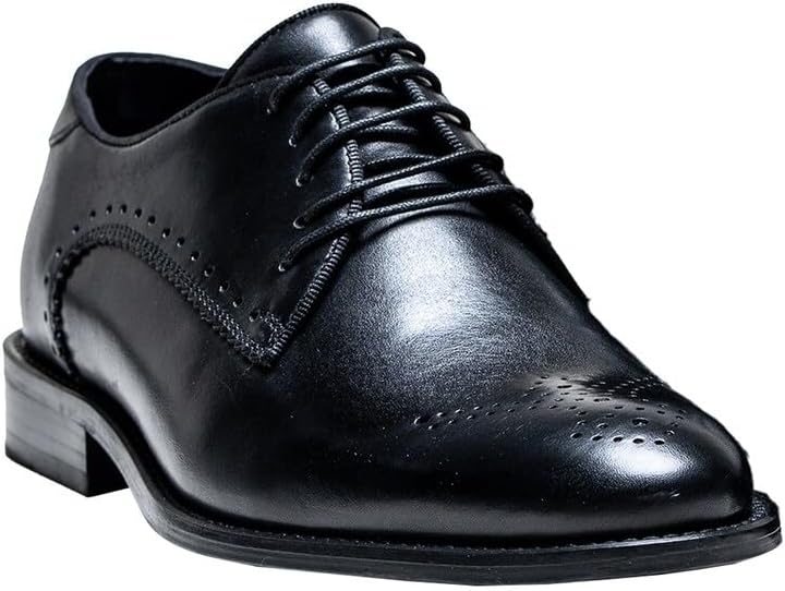 

Мужские дерби с шнуровкой, свадебные и деловые туфли с перфорацией Sirri, черный