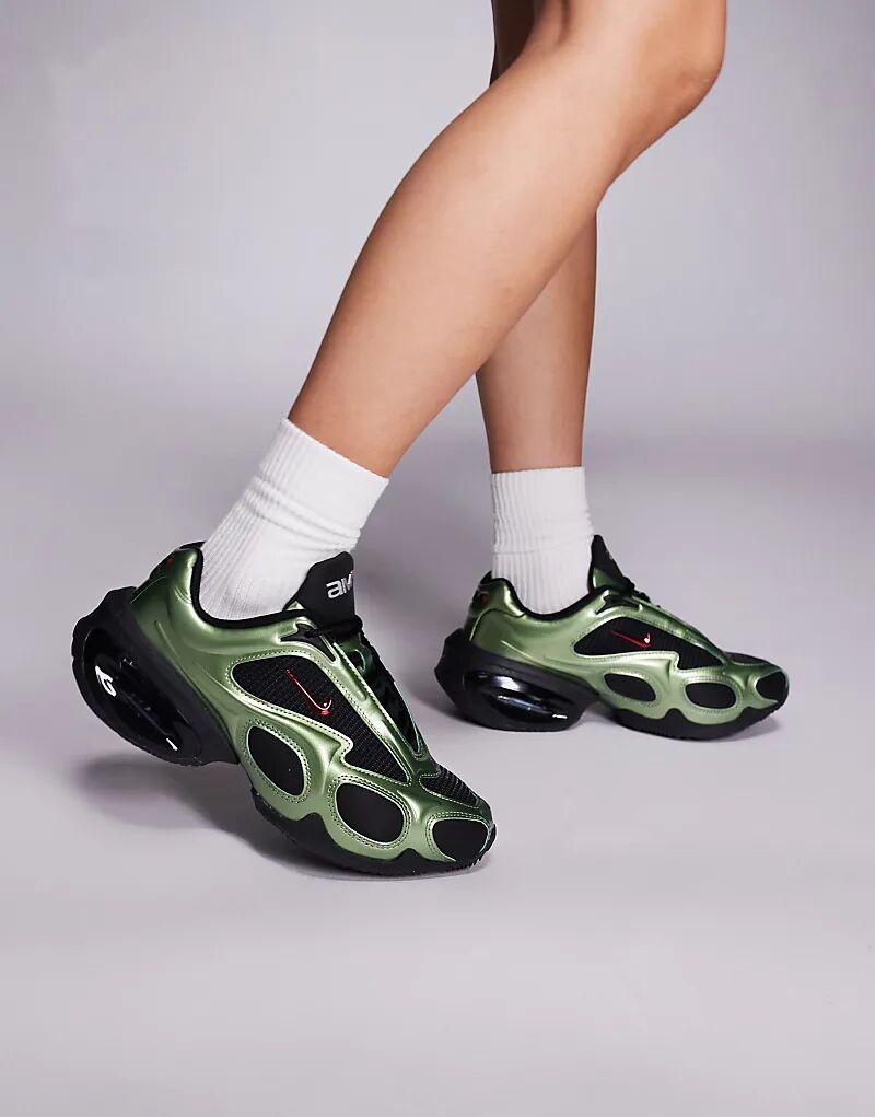 Кроссовки унисекс Nike Air Max Muse зеленого и черного цветов