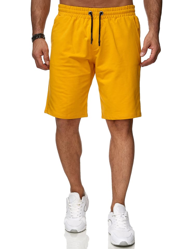 

Брюки для тренировок и бега RESLAD Shorts Basic Sweathose, желтый