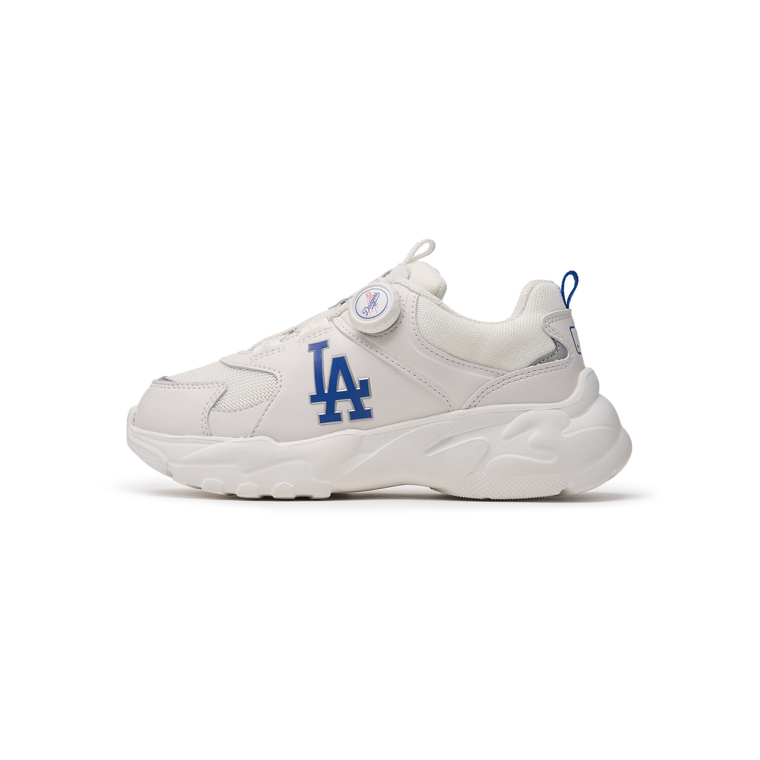 

Кроссовки детские Big Ball Chunky Lifestyle PS Low-top белые/синие Mlb, белый