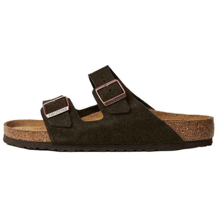 Шлепанцы Arizona мужские коричневые Birkenstock