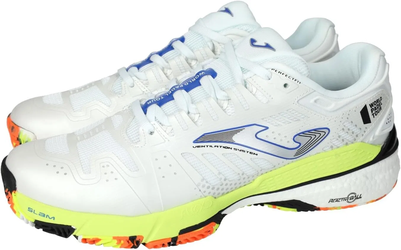 Кроссовки Joma Herren Serie Slam с низким верхом, White Lime