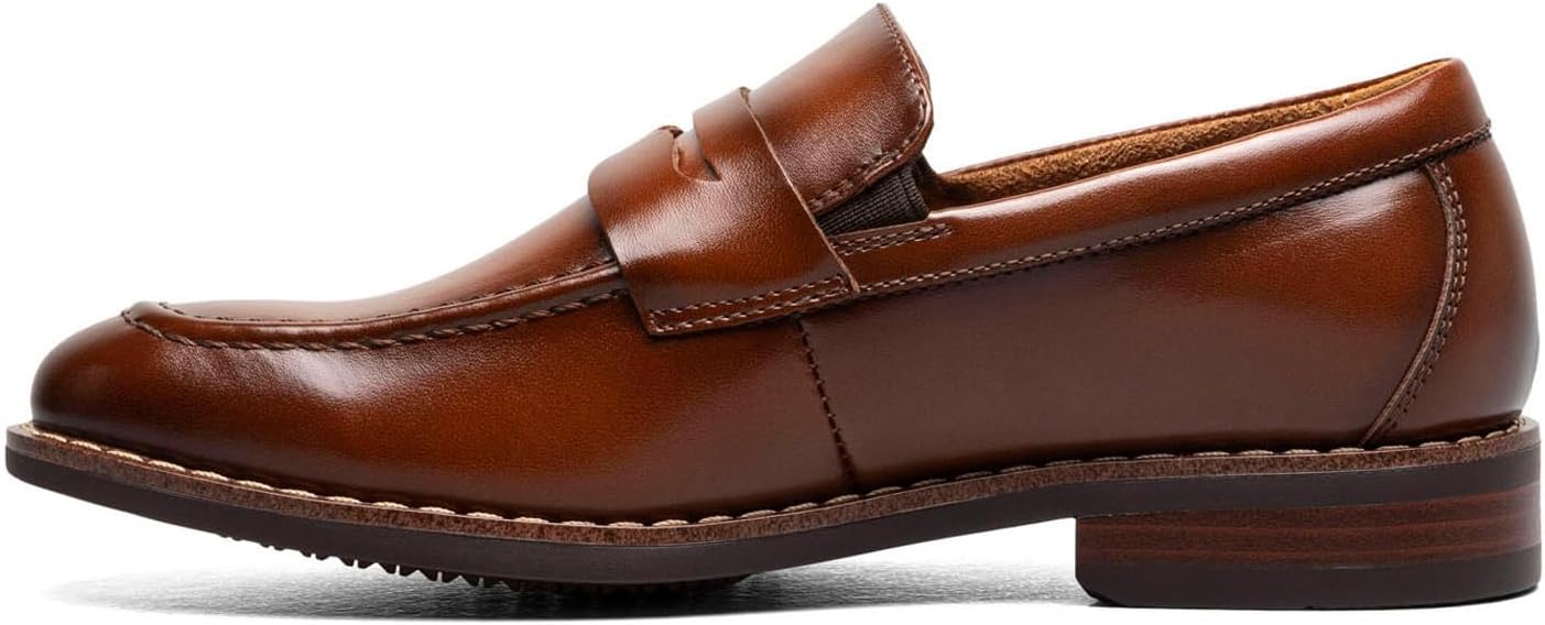Мужские лоферы Florsheim Rucci Penny Jr. (для малышей/детей младшего возраста/детей постарше), Cognac — фото 4
