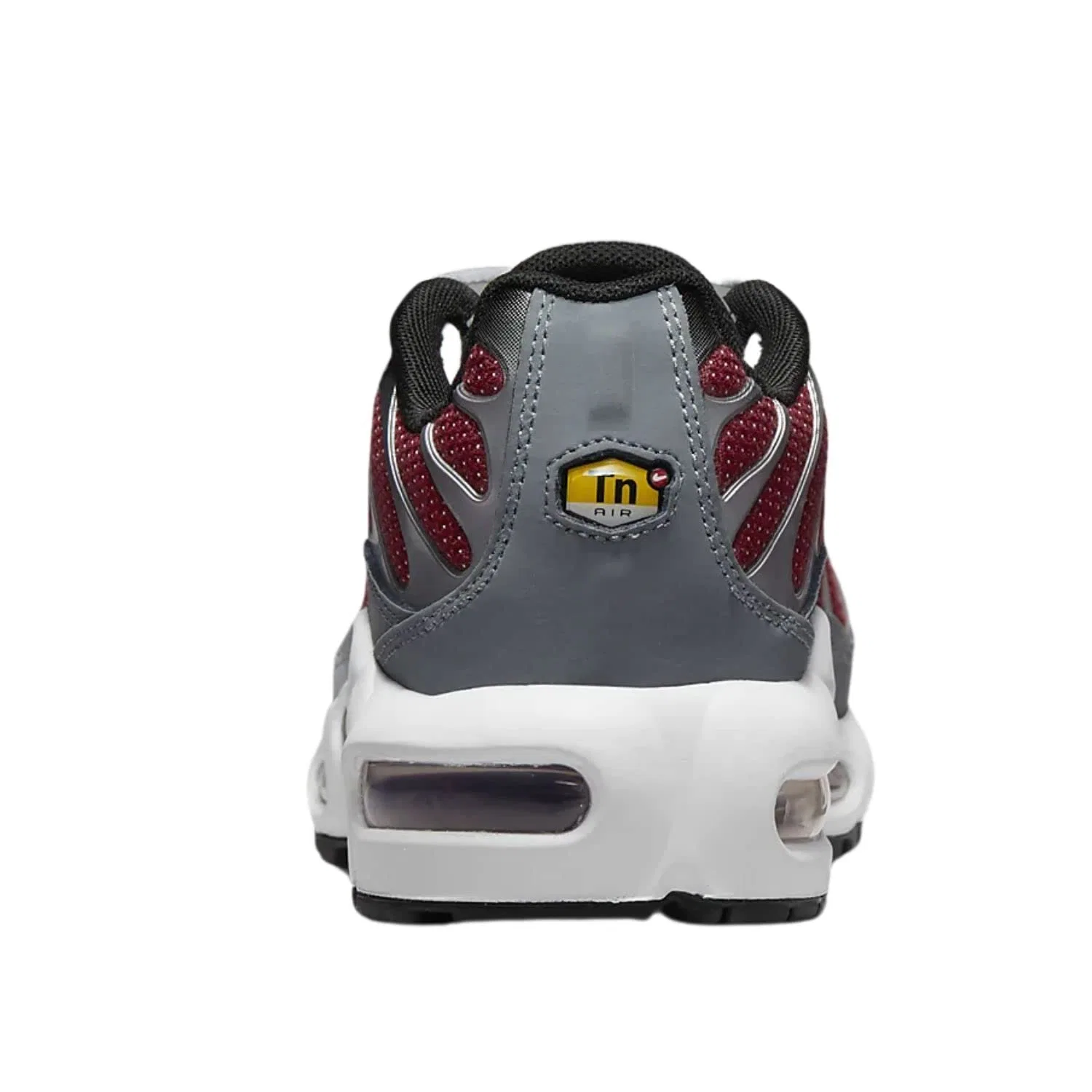 Детские кроссовки для мальчиков с сетчатым верхом NIKE Air Max Plus GS NIKE, Team Red White Black Cool Grey 602 — фото 4