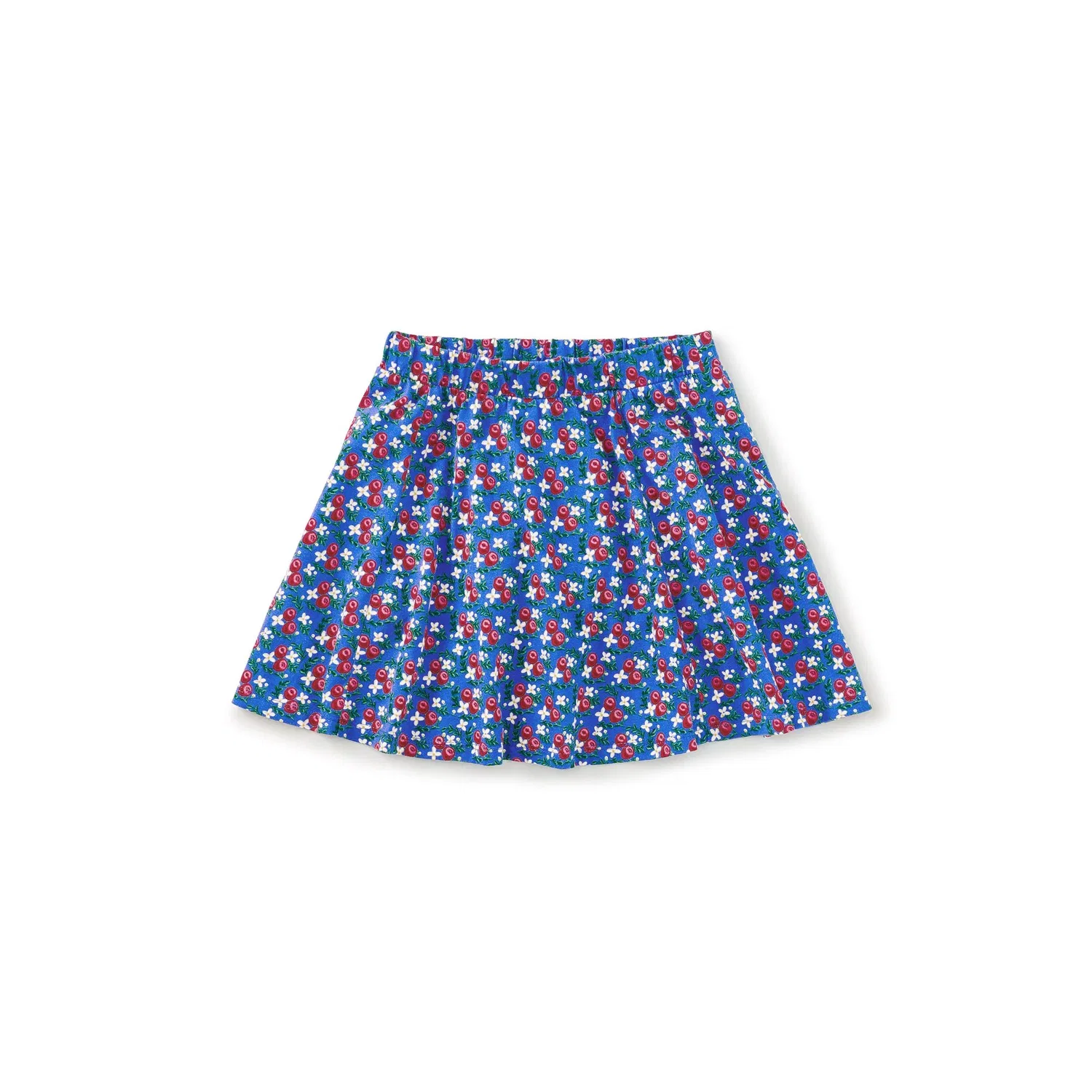Детская юбка-шорты со сборками Twirl Skort Tea Collection, Flamenco Fan Rose