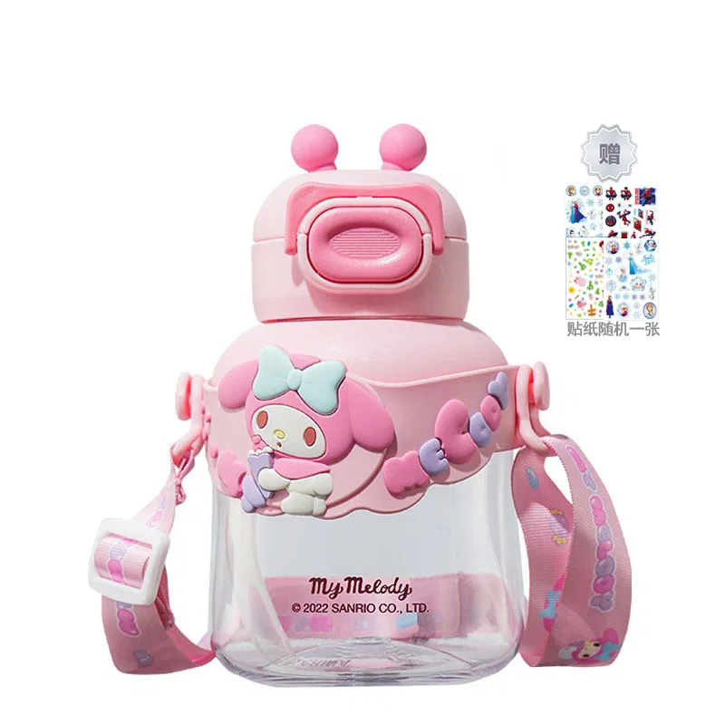Кружка пластиковая с принтом Half-Human Water Cup Sanrio, 600 мл — фото 3