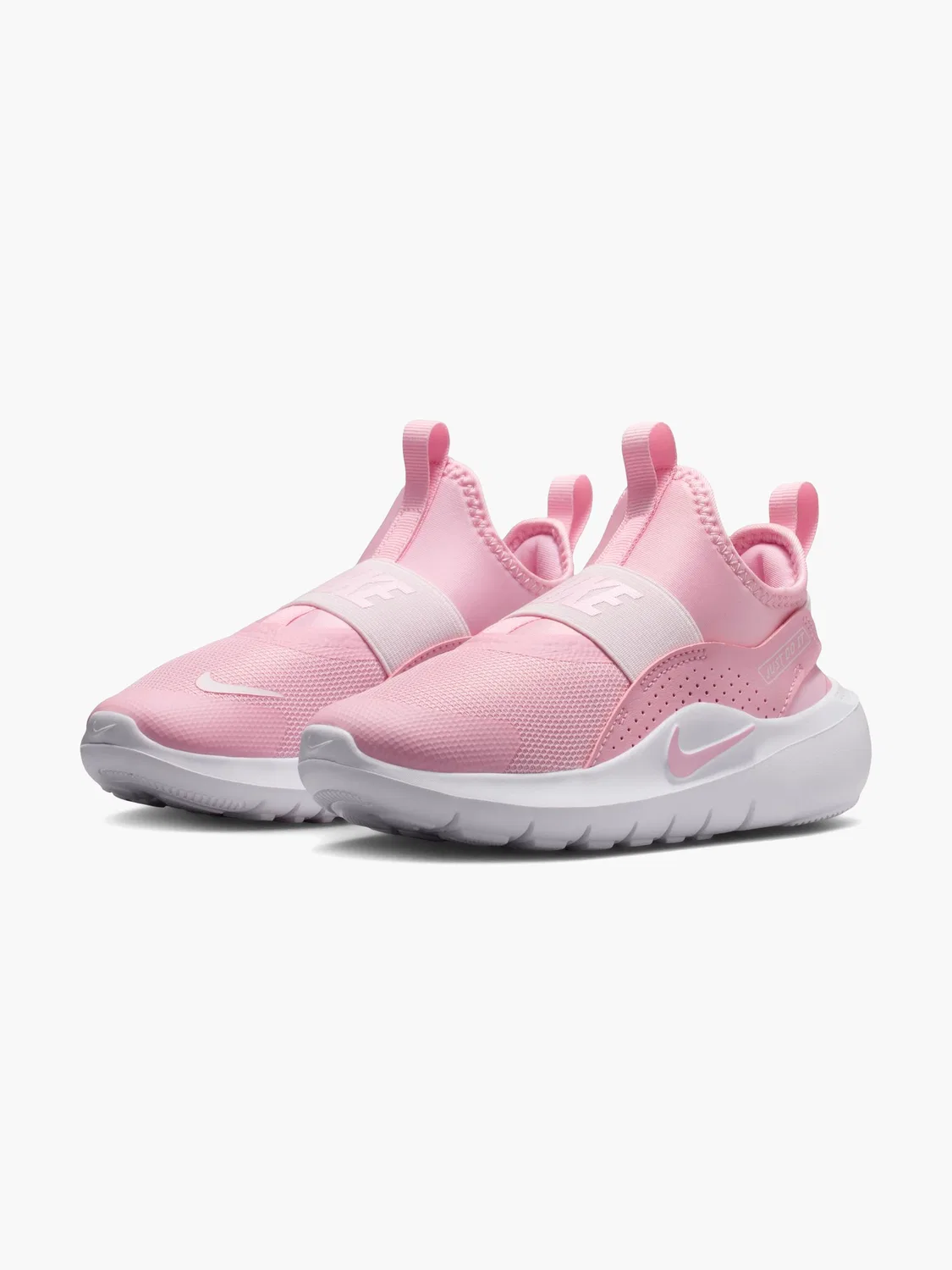 Детские беговые кроссовки с эластичной вставкой Nike, розовый — фото 2