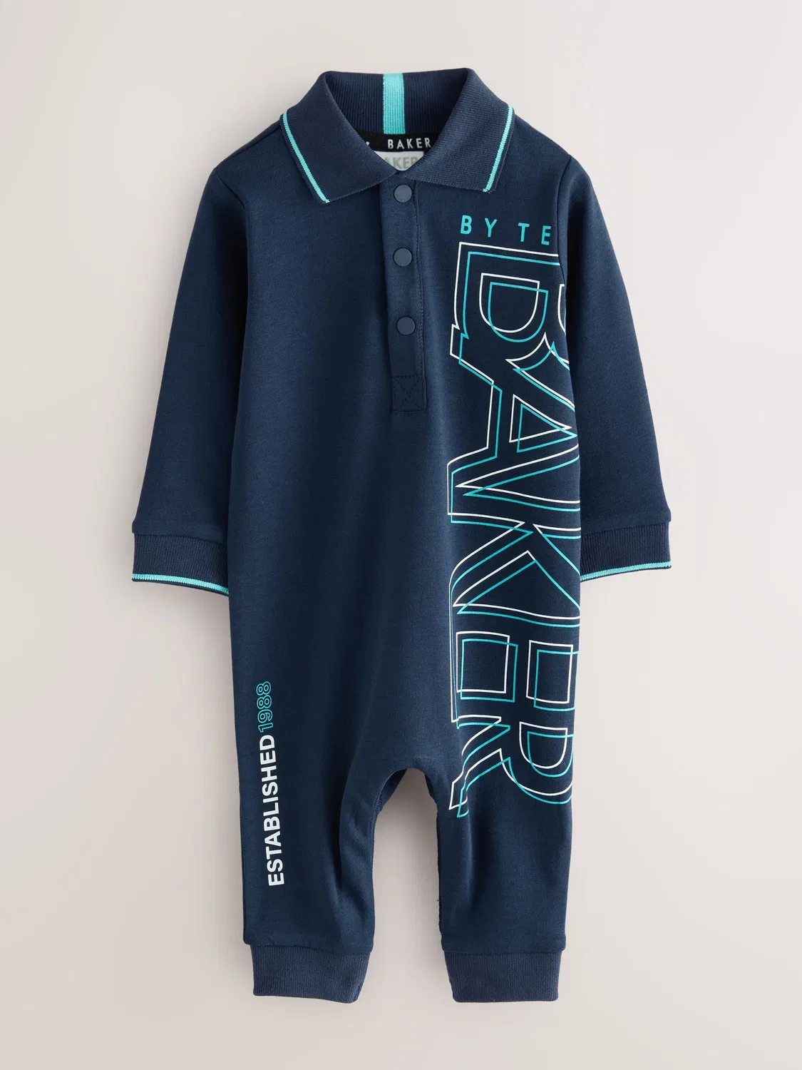 Ромпер Baker by Ted Baker с принтом, Navy Print