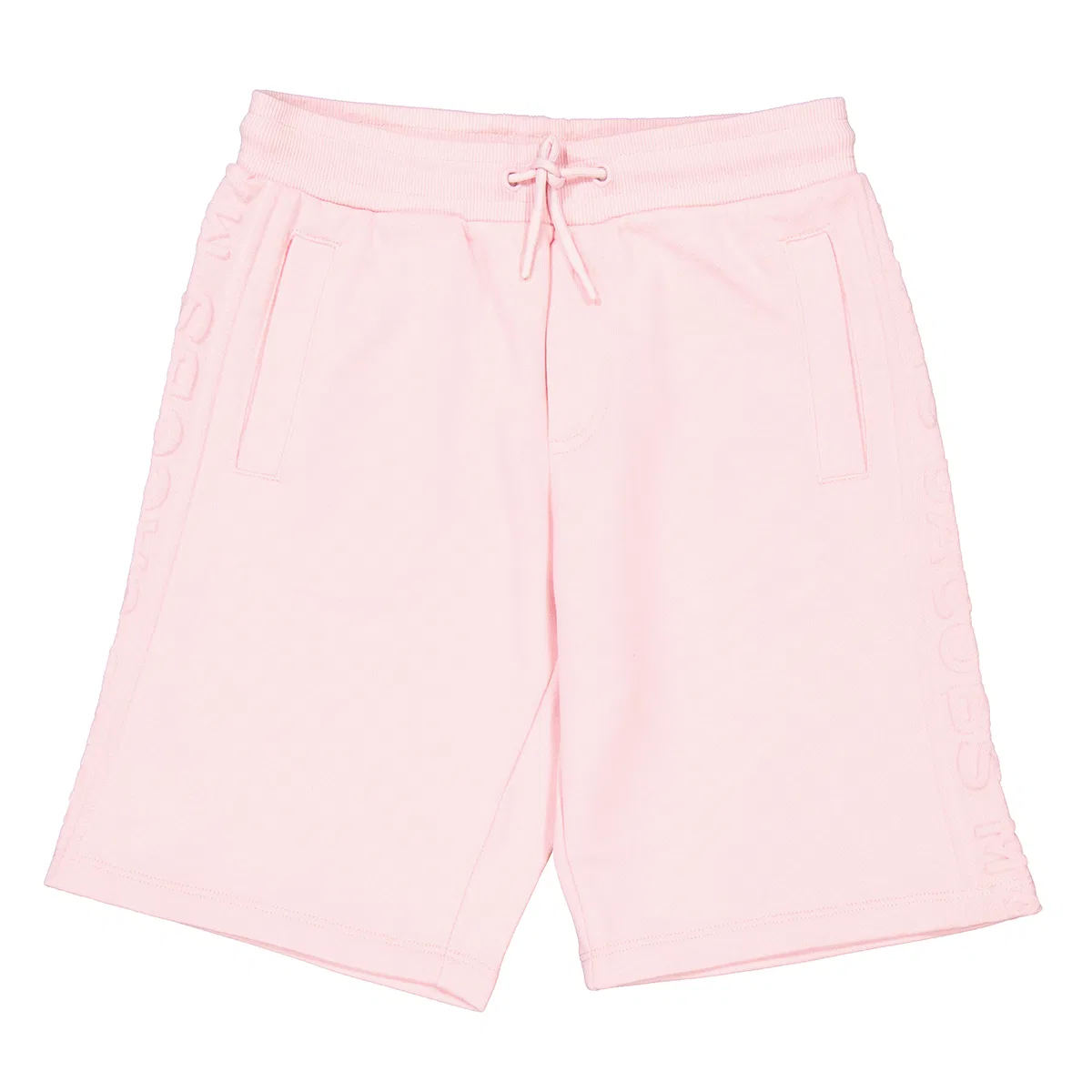 Шорты хлопковые с принтом логотипа Little Marc Jacobs, Pink Washed Pink