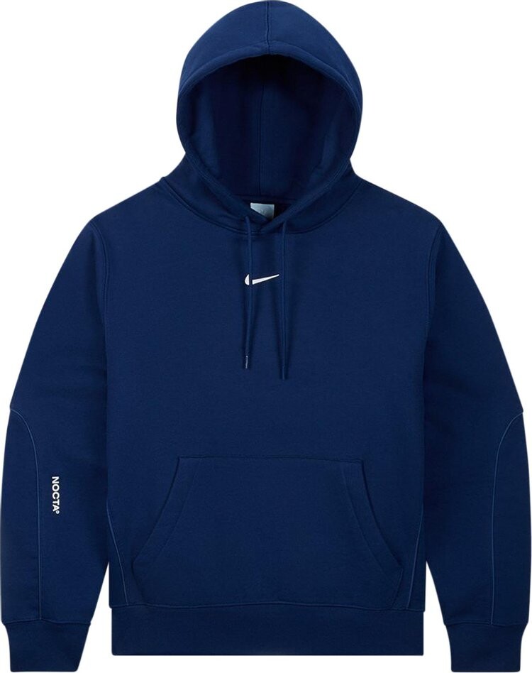 

Худи Nike x NOCTA Fleece Hoodie 'Blue Void/White', синий