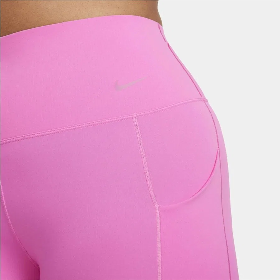 Леггинсы для тренировок Nike Dri-FIT Universa Medium-Support High-Waisted Full-Length Training, Розовый — фото 4