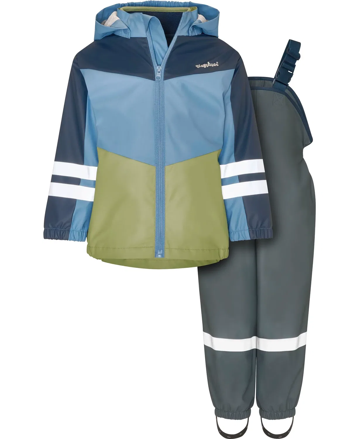 Комплект дождевик 3-в-1 Regen-Set Playshoes, темно-серый