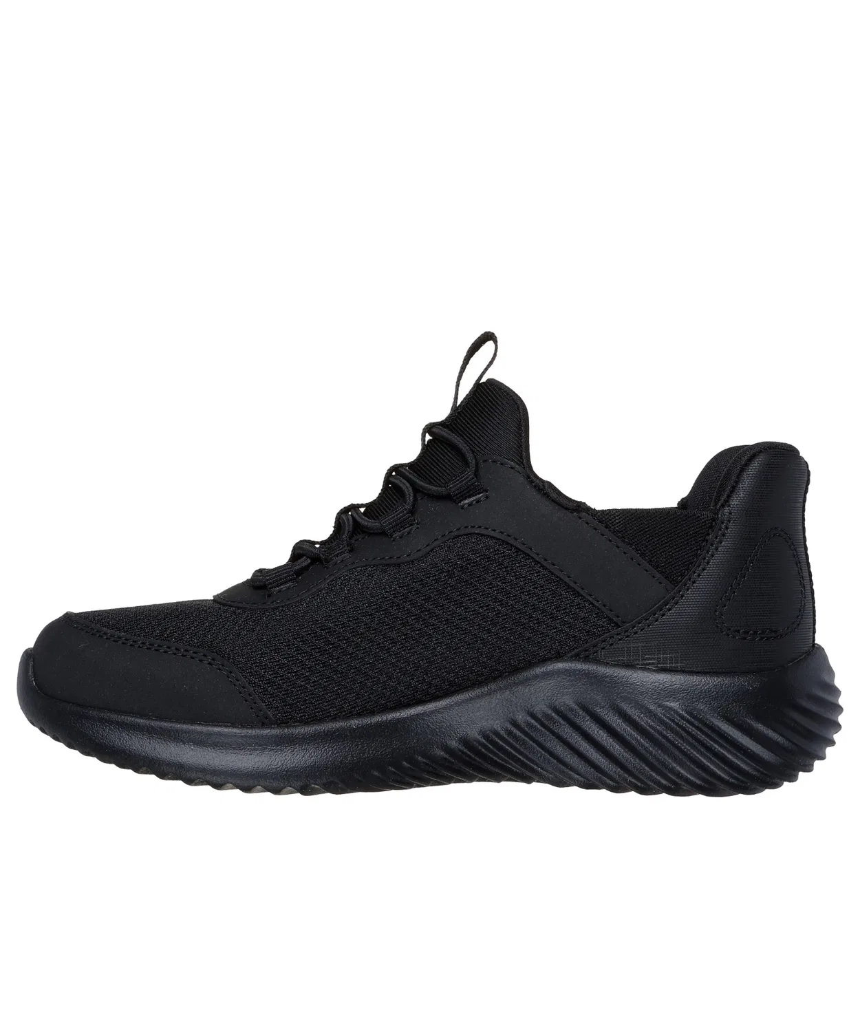 Детские слипоны с принтом Skechers Hands Free Slip-ins Bounder - Brisque Burst, Red — фото 4