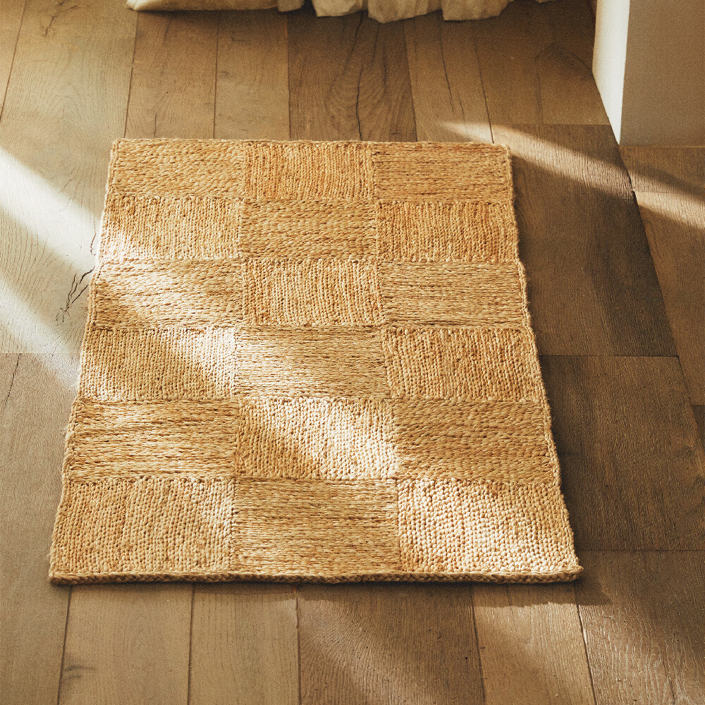 

Ковер Zara Home Check Doormat, светло-коричневый
