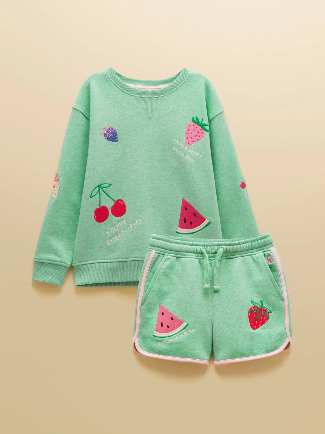 Спортивный костюм Summerdays Joules, зеленый — фото 4