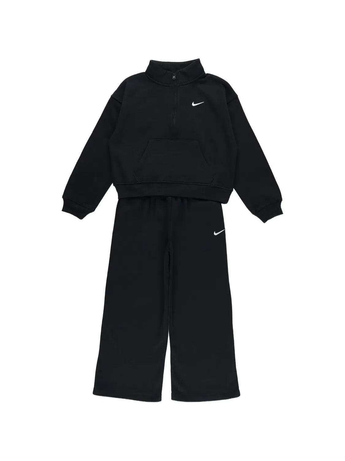Спортивный костюм с вышитым логотипом (комплект из двух штук) Nike Kids, черный