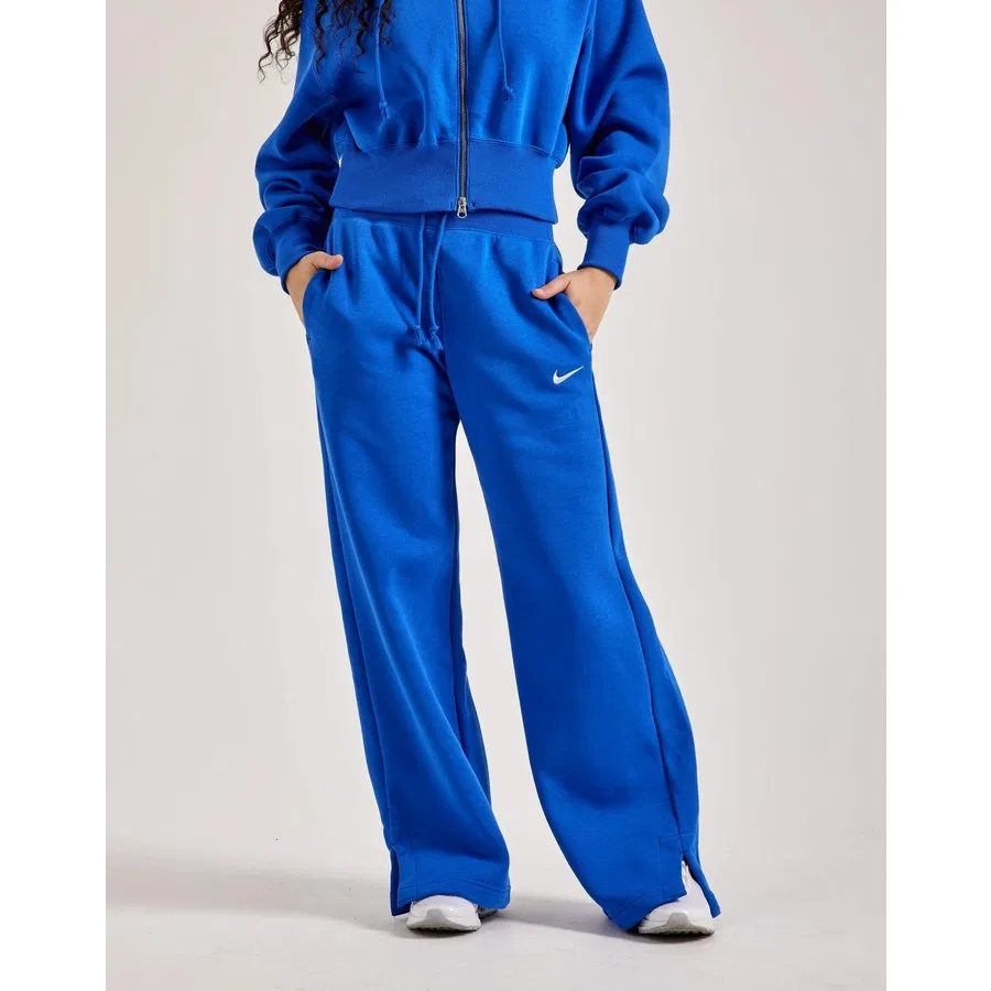 Спортивные брюки с высоким поясом Phoenix Fleece Nike, Сиреневый — фото 2