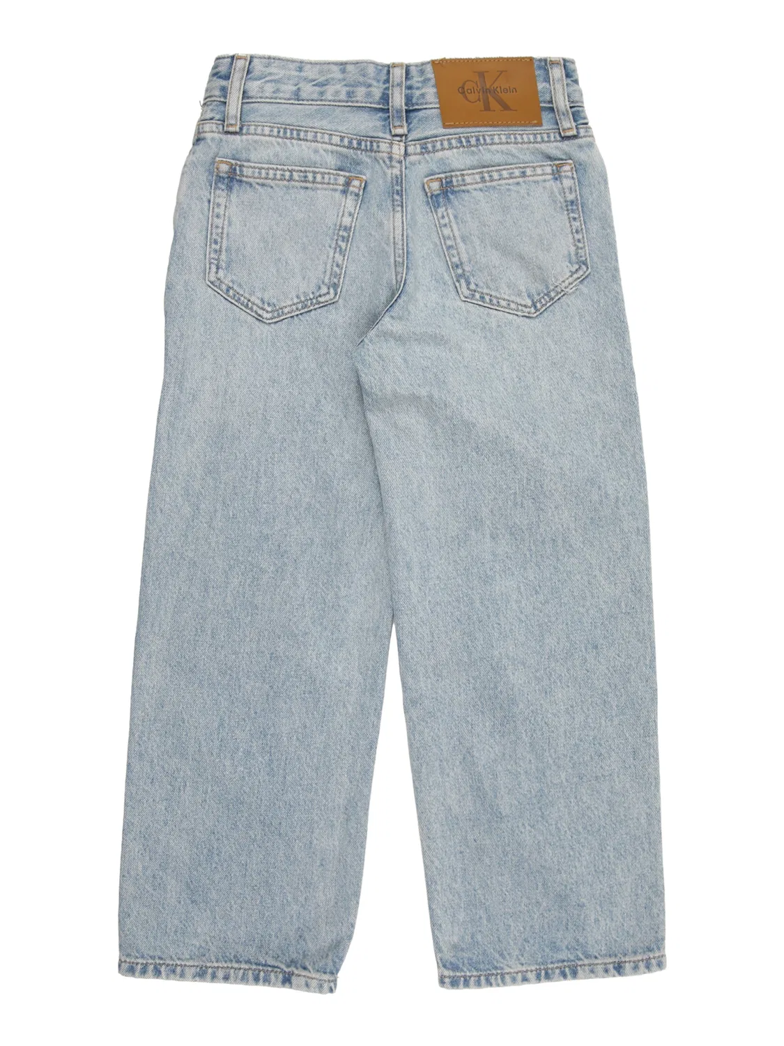 Джинсы Calvin Klein Jeans Baggy Jeans светло-голубого цвета — фото 2
