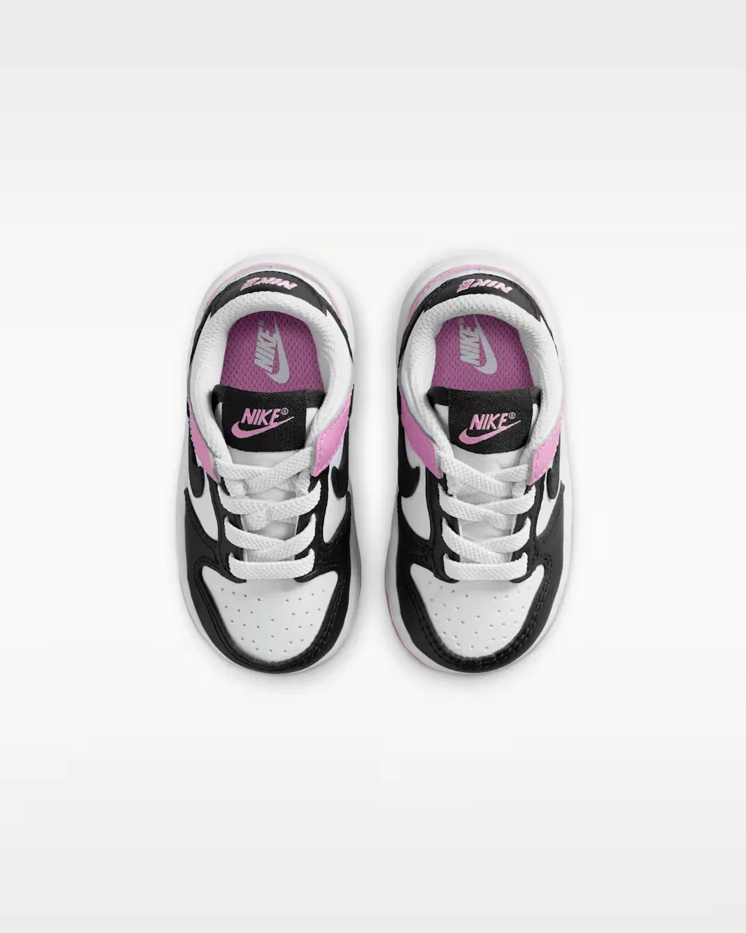 Детская/подростковая обувь Nike Dunk Low, Off White/Light Magenta/Black — фото 4