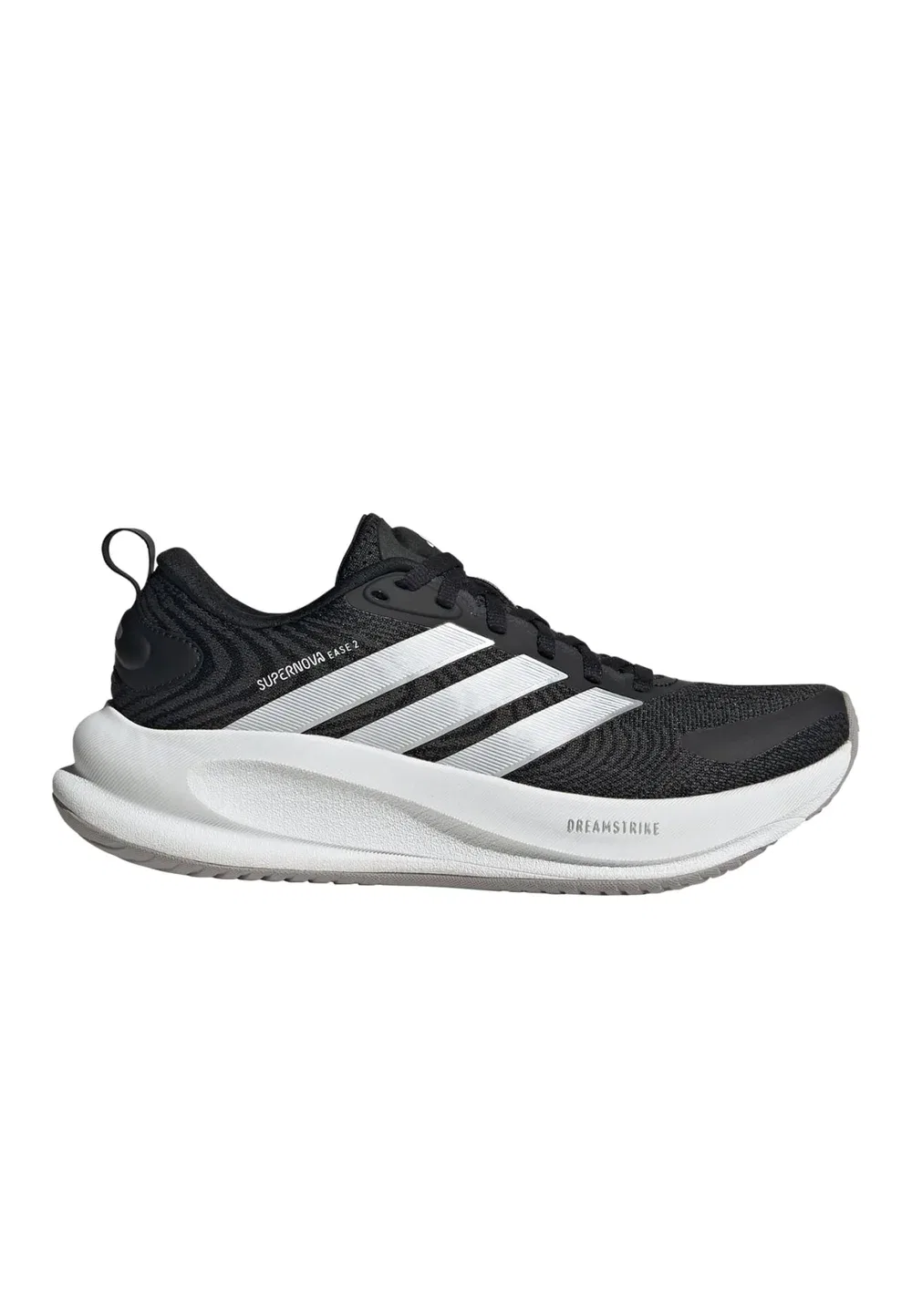 Кроссовки Supernova ease 2 унисекс для бега по улицам Adidas Performance, Core Black Ftwr White Core White