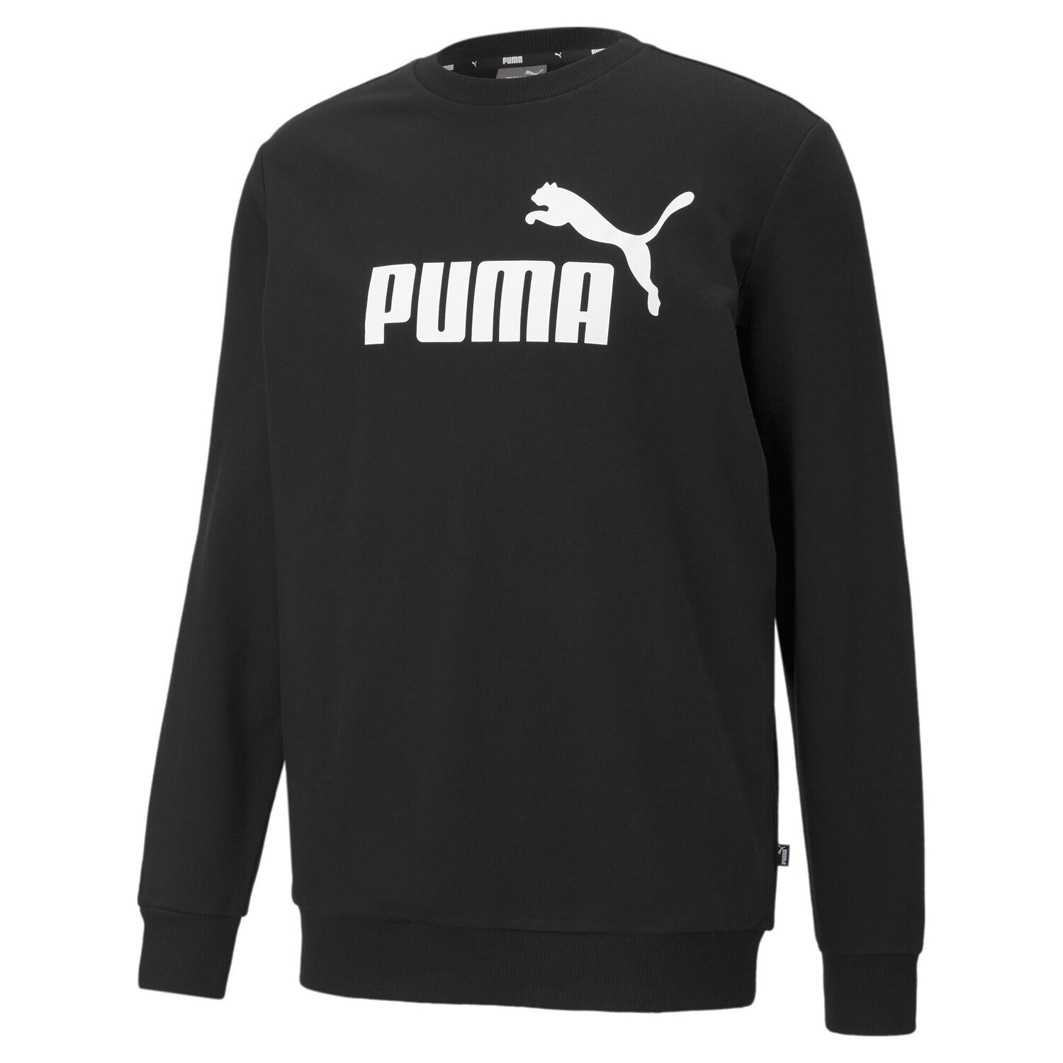 

Мужская толстовка с круглым вырезом Essentials Big Logo PUMA, черно-белый, Черный, Мужская толстовка с круглым вырезом Essentials Big Logo PUMA, черно-белый