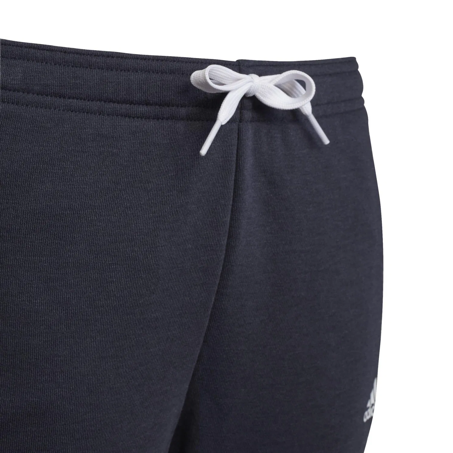 Детские спортивные штаны с тремя полосками Essentials 3 Stripes FT Adidas, Dunkelblau — фото 4