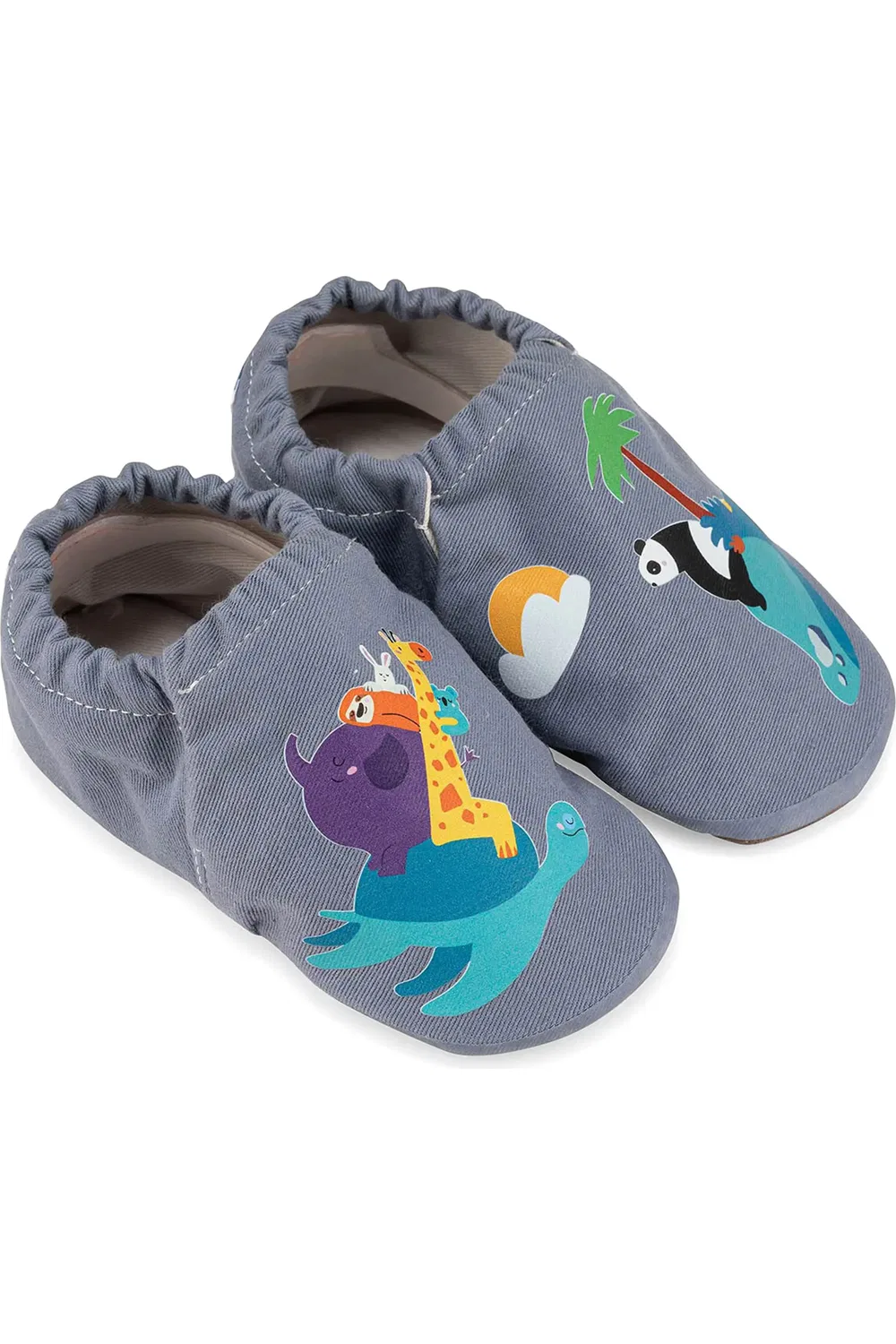 Детские ботинки с широким носком Adventure Hyper Hopfrög Kids, Dusty Blue