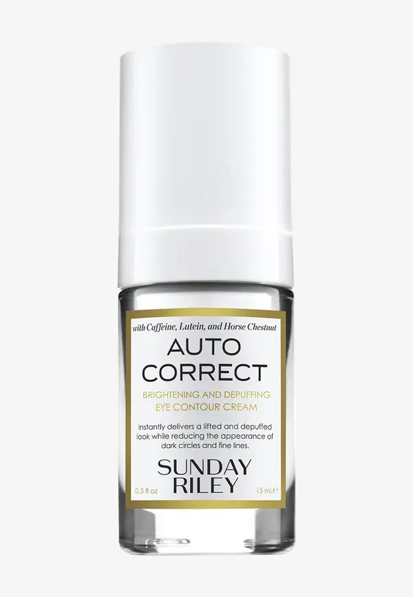 Крем для глаз с кофеином Auto correct brightening and depuffing eye contour cream Sunday Riley, 15 мл