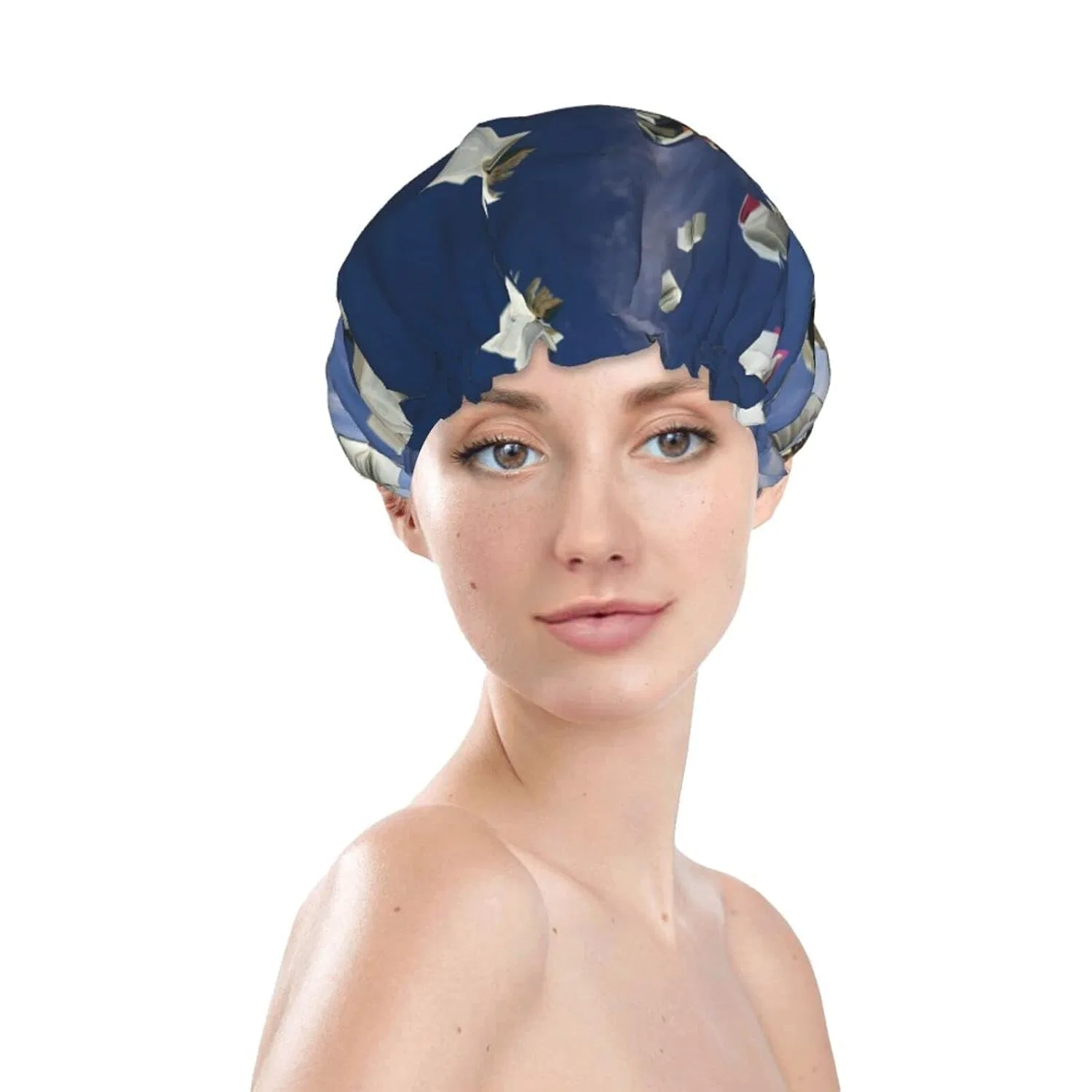 Reusable Waterproof Шапочка для душа KOOLR, Black — фото 3