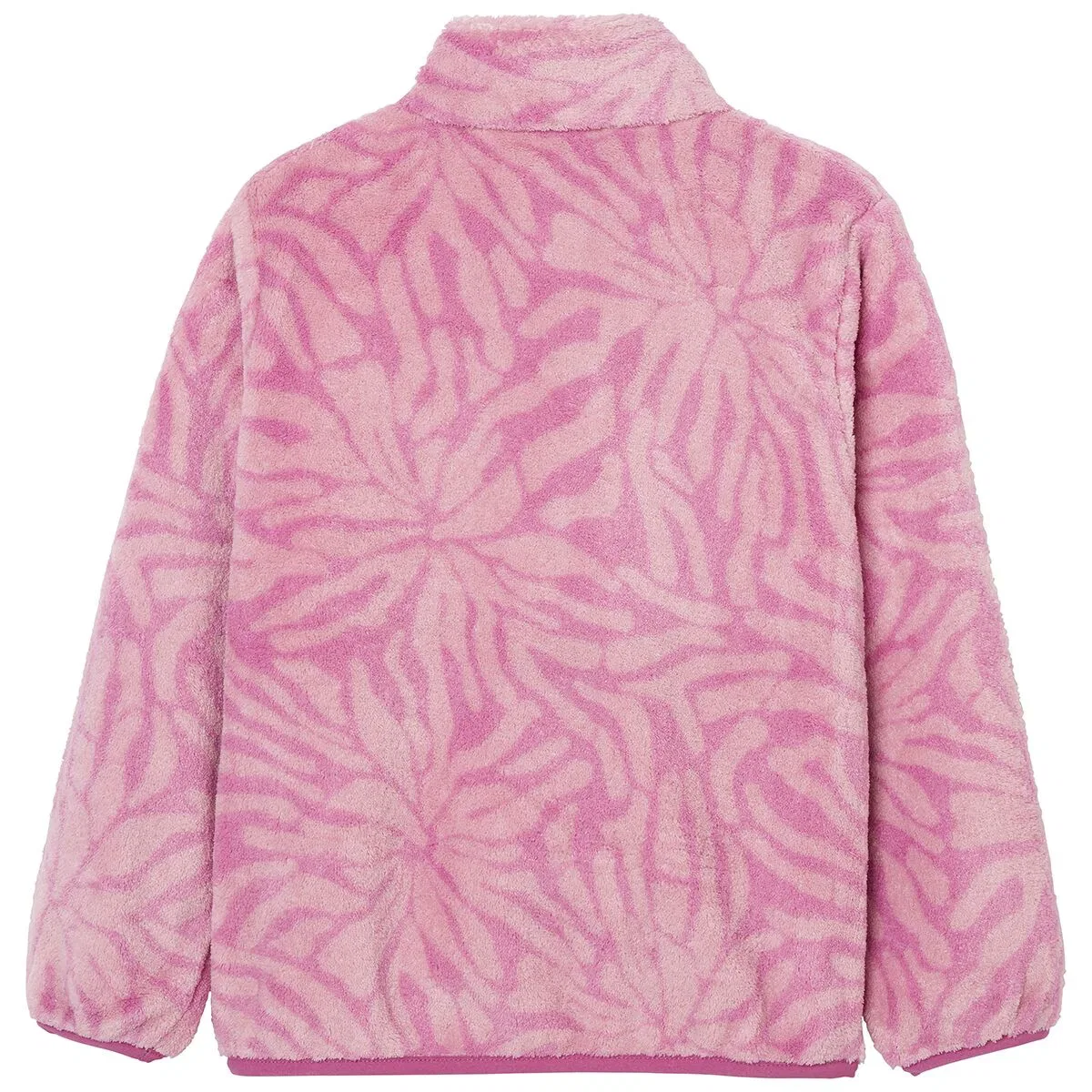 Детская флисовая куртка для девочек Chill Fleece Jacket Helly Hansen, Meta Pink Aop — фото 2