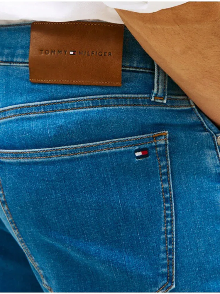 Джинсы дентон фит TOMMY HILFIGER, Blue — фото 3