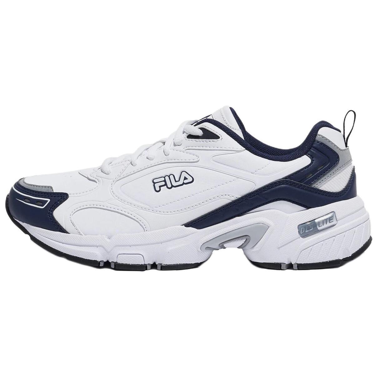 

FILA Memory Decimus V3 устойчивые к истиранию низкие кроссовки для повседневного бега унисекс белые