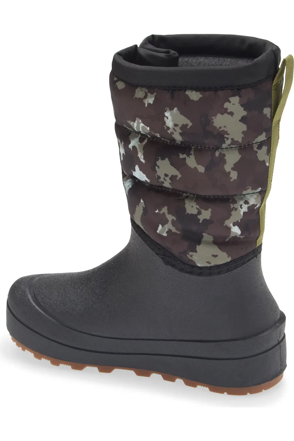 Детские ботинки водонепроницаемые с меховой подкладкой Snow Shell Bogs, Black Multi — фото 2