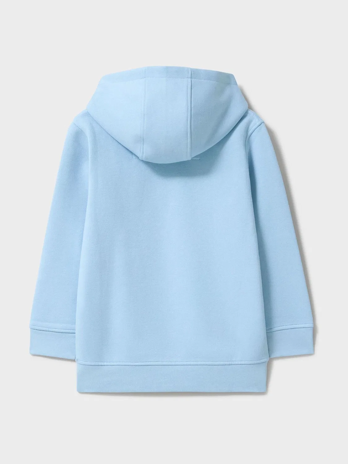 Худи Crew Clothing Sky Blue, хлопковая смесовая ткань — фото 2