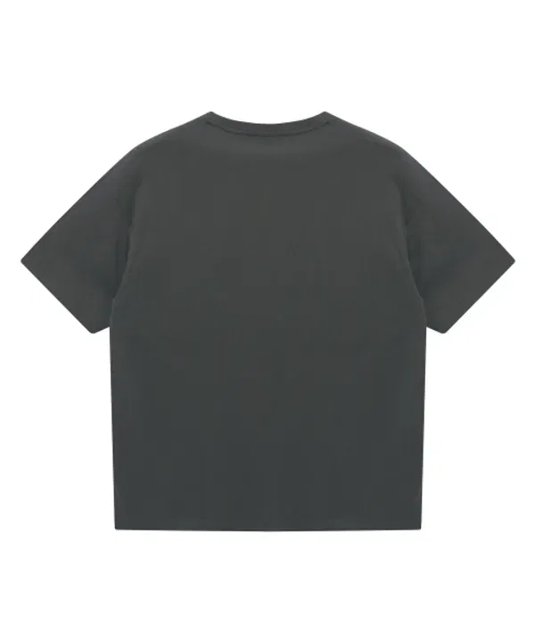 Футболка с принтом сердца, Superdry, Charcoal — фото 3