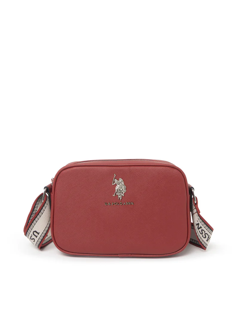 

Сумка U.S. Polo Assn Classic Zip Crossbody, темно-красный