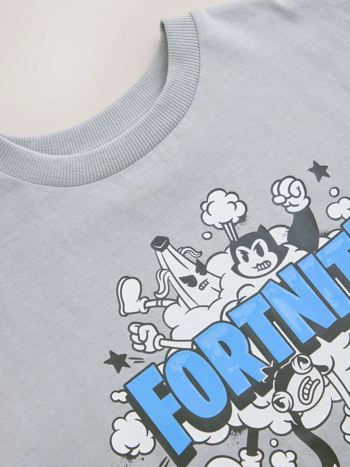 Футболка с принтом Fortnite Next, серый — фото 4