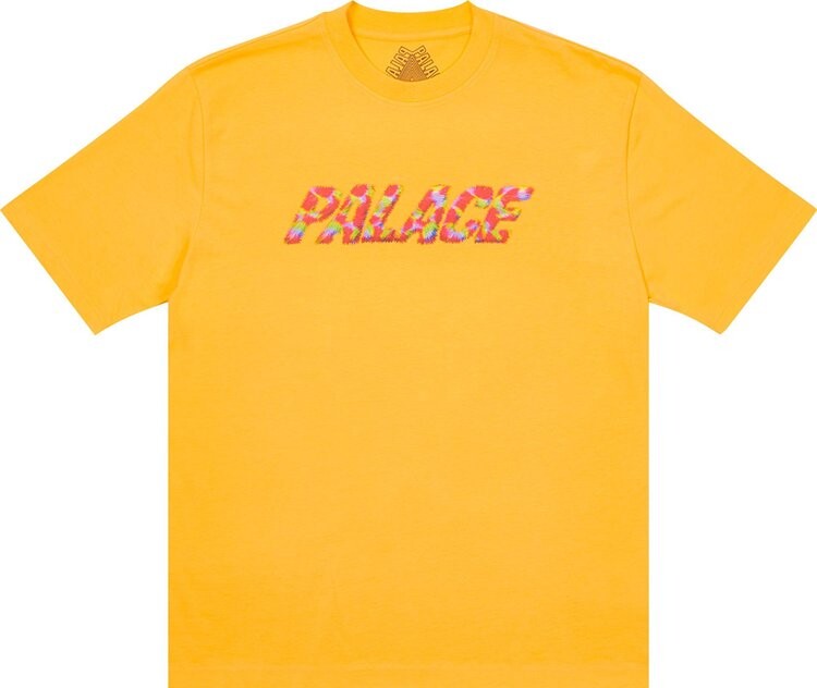 

Футболка Palace Fluffly T-Shirt 'Light Orange', оранжевый