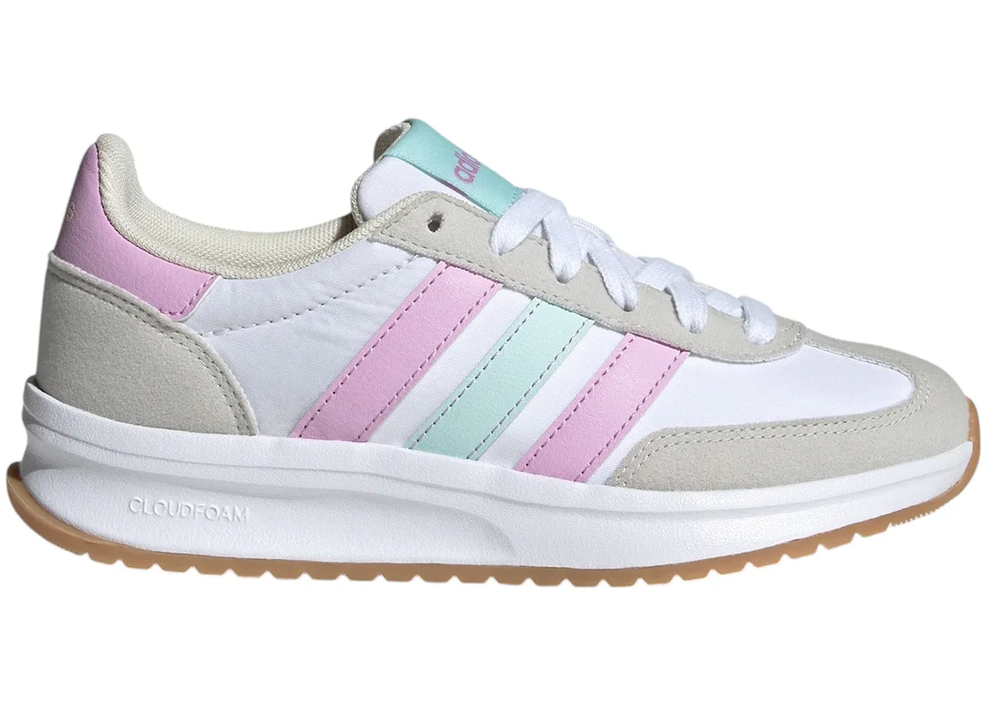 Детские кроссовки Lifestyle Adidas Run 70s 2.0, Cloud White/Bliss Lilac/Halo Mint