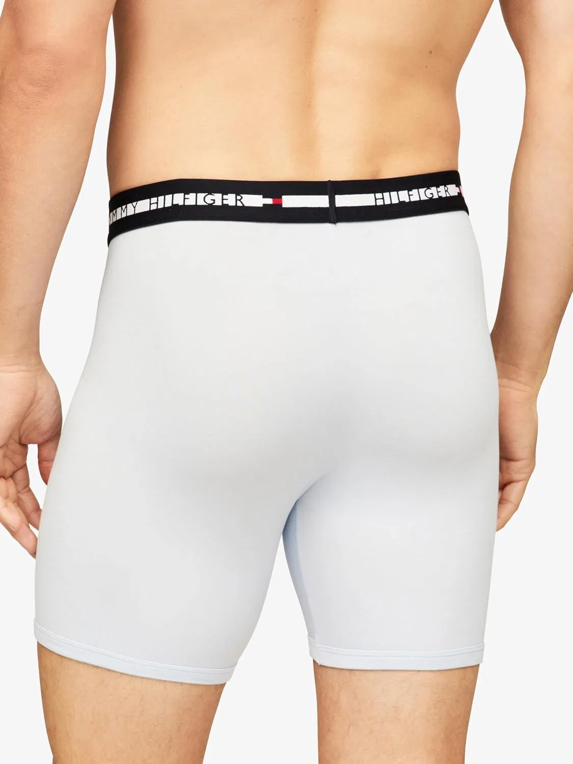 Боксеры Tommy Hilfiger, Breezy Blue, Desert Sky Logo Print, Primary Red — фото 3
