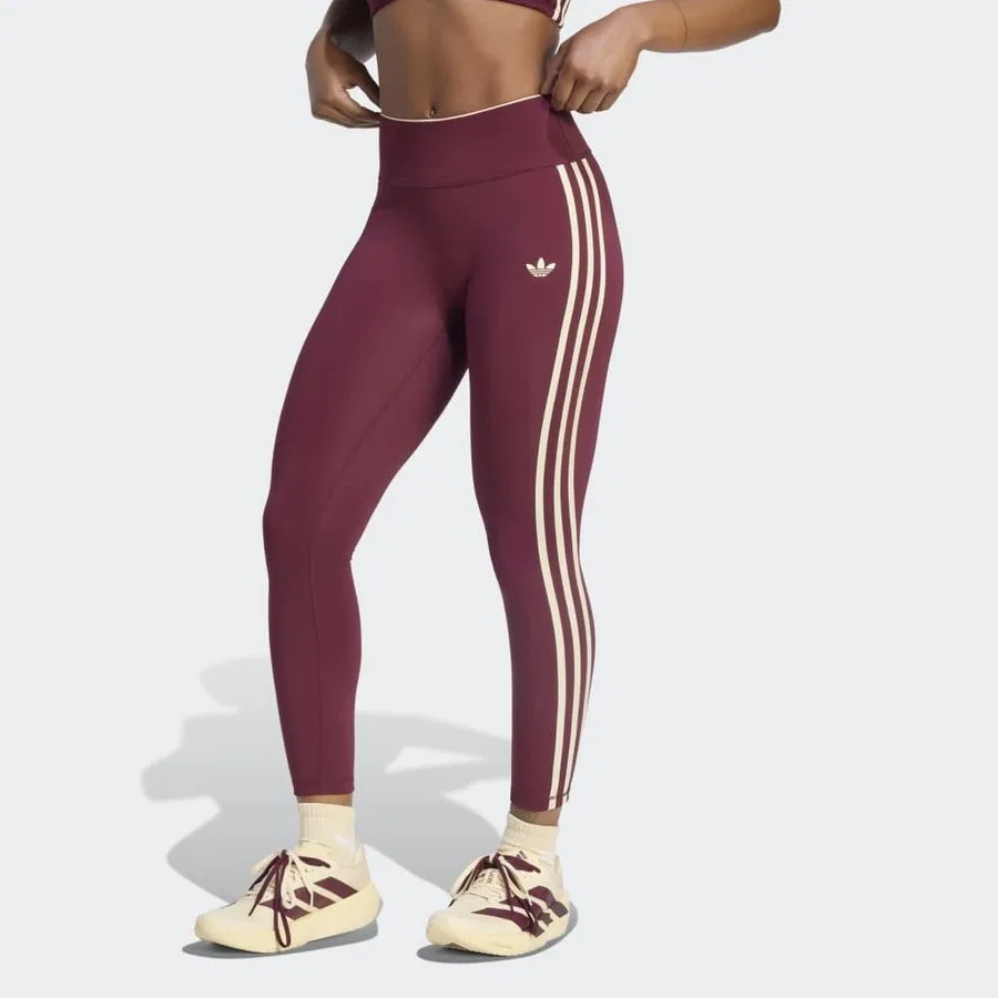 Спортивные леггинсы с карманами adidas OG SP LEG 7-8, Бордовый