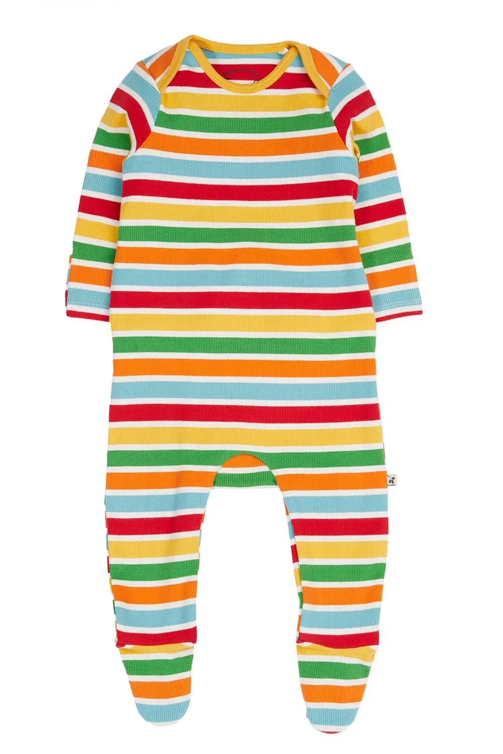 Детский боди-комбинезон с ребристой текстурой Easy dressing rib Frugi, Multi