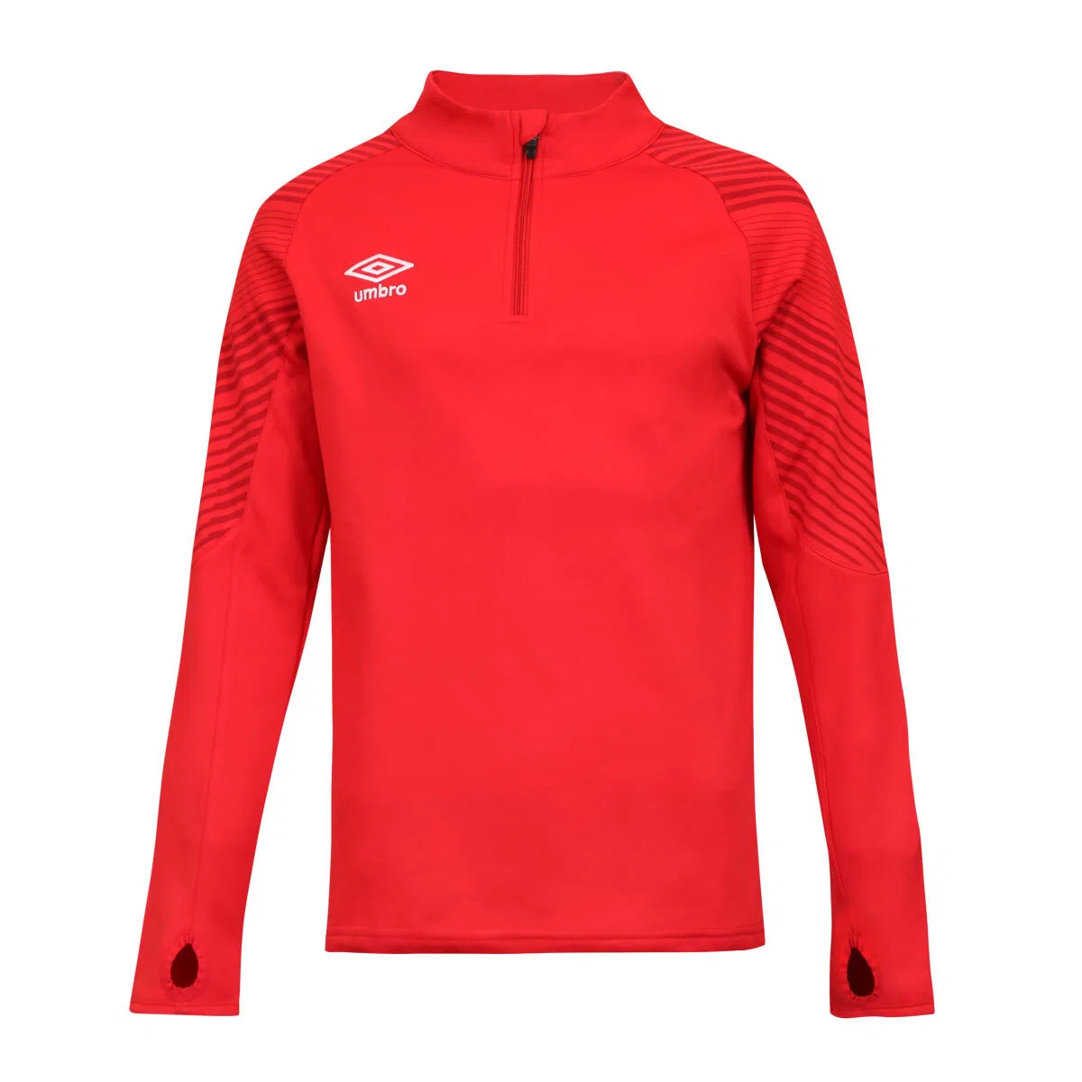 Детский свитшот с воротником-стойкой Umbro League, Rot