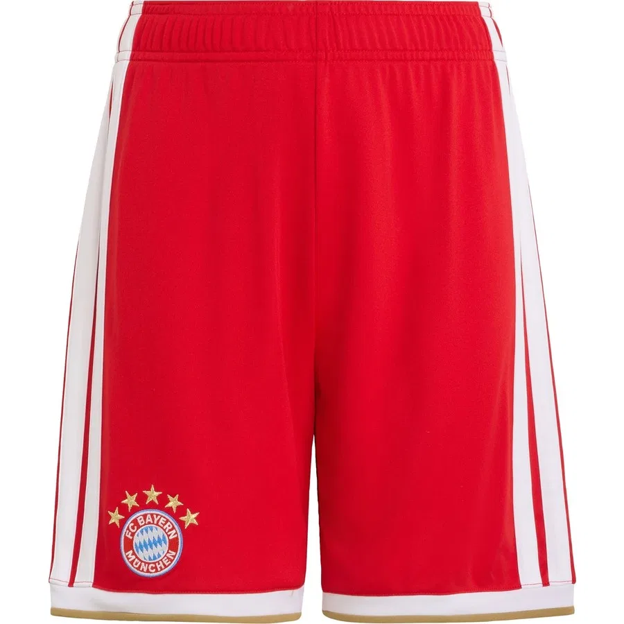 Детские шорты с принтом Performance Fc Bayern 26/27 Home Shorts Kids adidas, Красный — фото 3